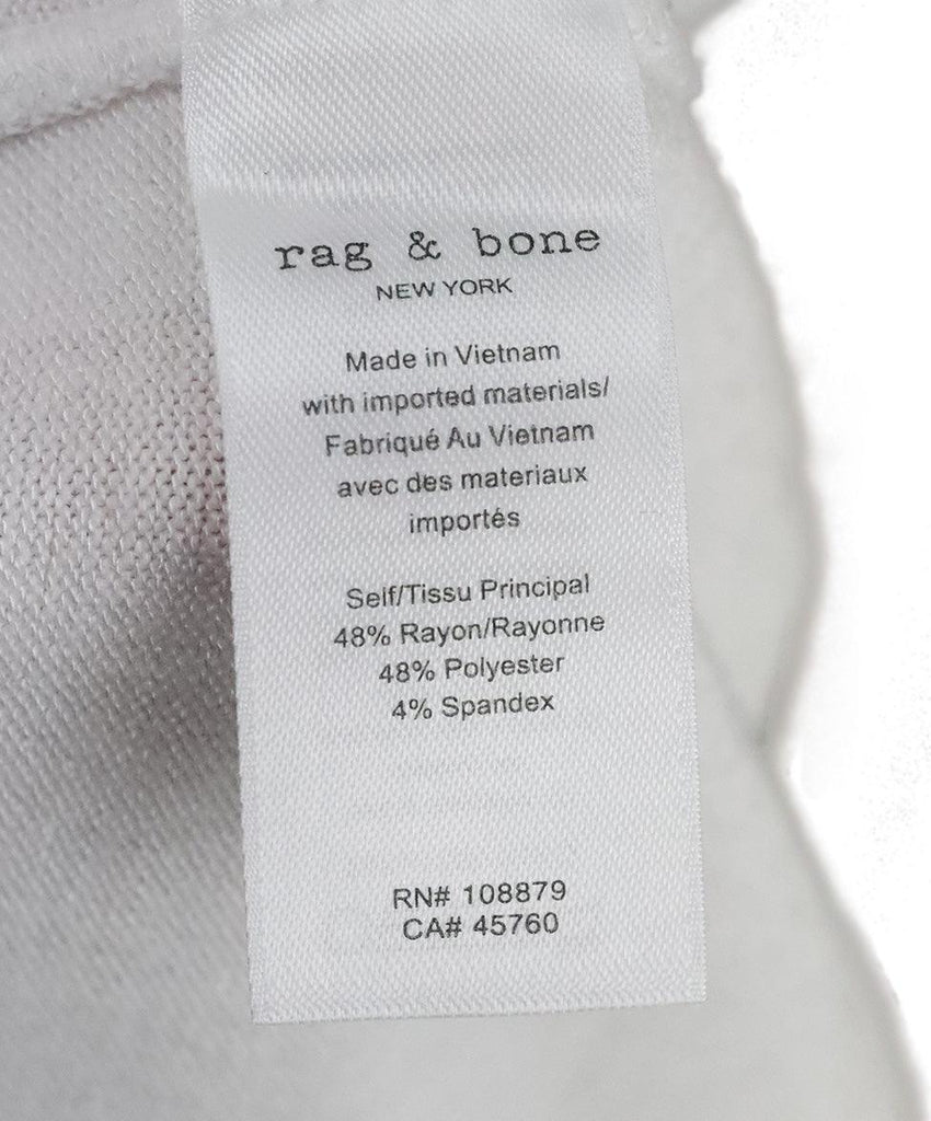 Rag & Bone White Longsleeve Top sz 14 - Michael's Consignment NYC