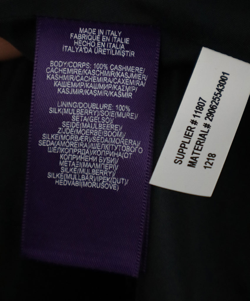 Ralph Lauren Black Cashmere Blazer 4