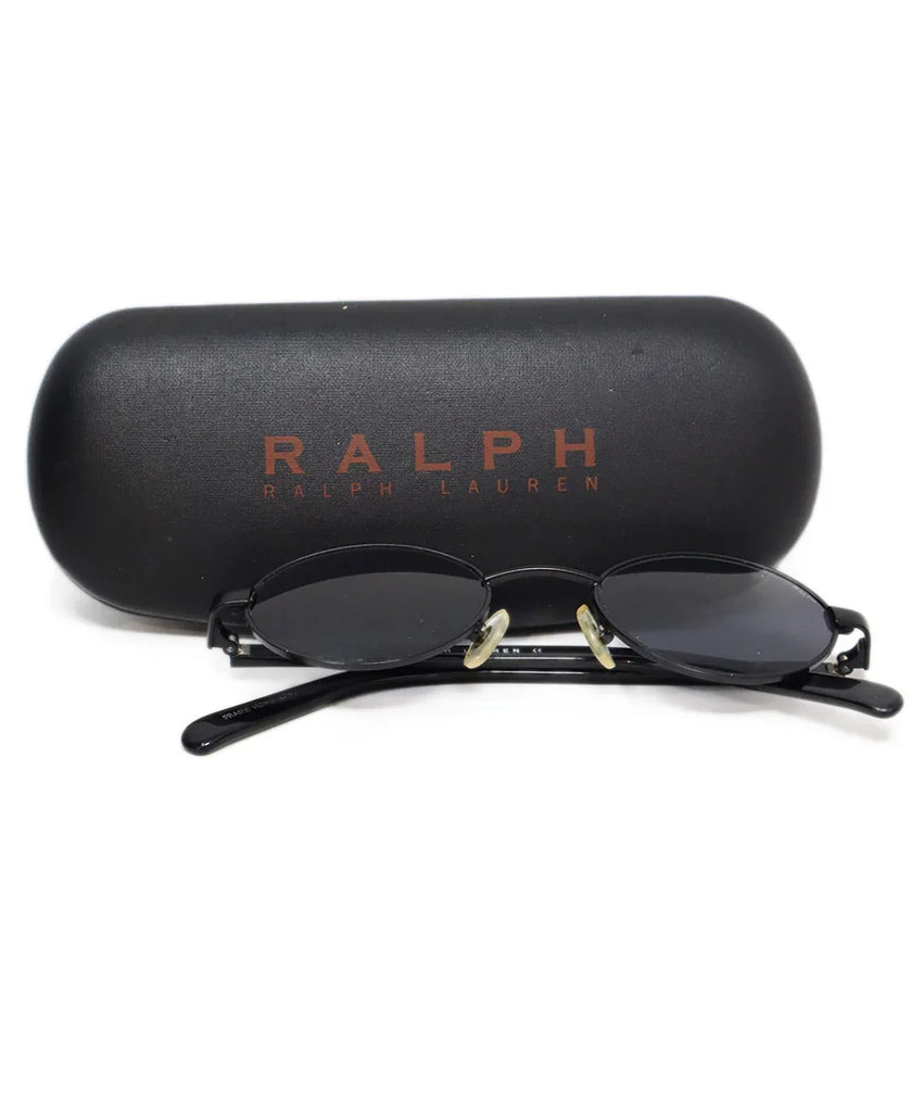 Ralph Lauren Black Metal Sunglasses - Michael's Consignment NYC