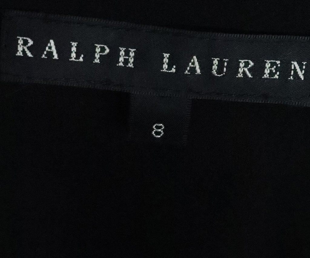 Ralph Lauren Black Silk Blouse sz 8 - Michael's Consignment NYC