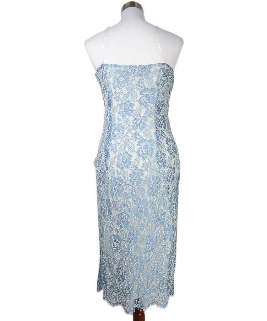 Ralph Lauren Blue Lace Dress sz 10 - Michael's Consignment NYC