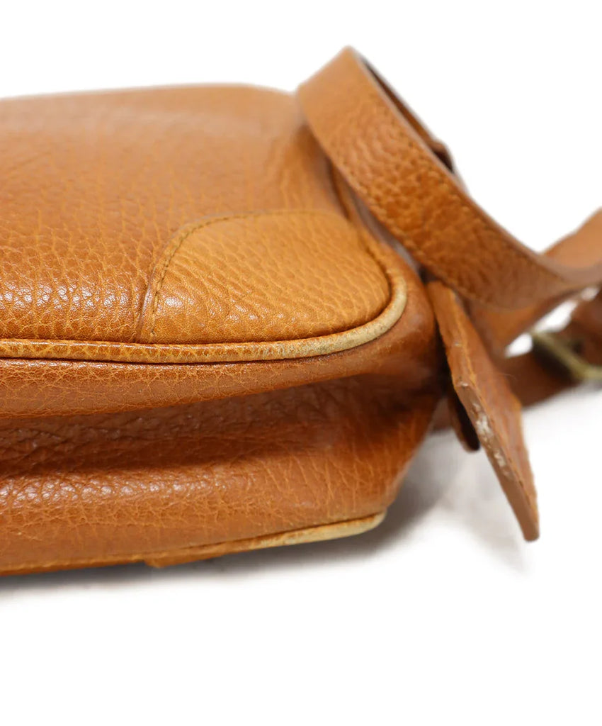 Ralph Lauren Brown Leather Crossbody - Michael's Consignment NYC