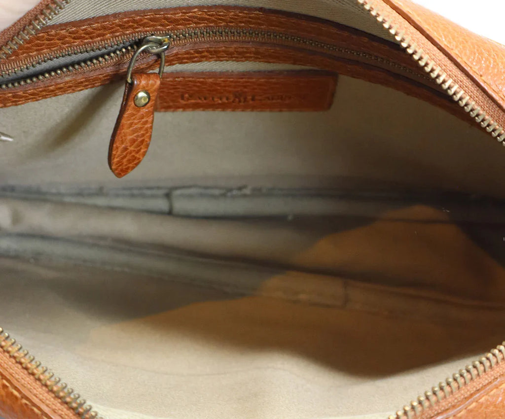 Ralph Lauren Brown Leather Crossbody - Michael's Consignment NYC