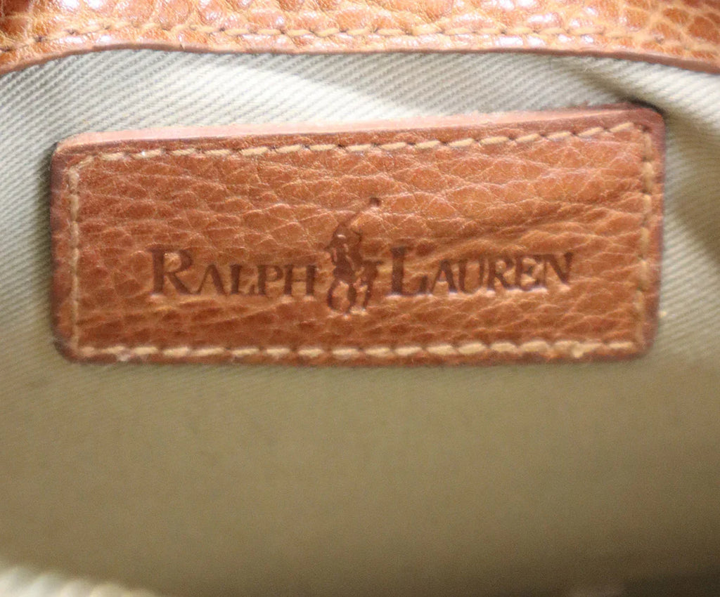 Ralph Lauren Brown Leather Crossbody - Michael's Consignment NYC