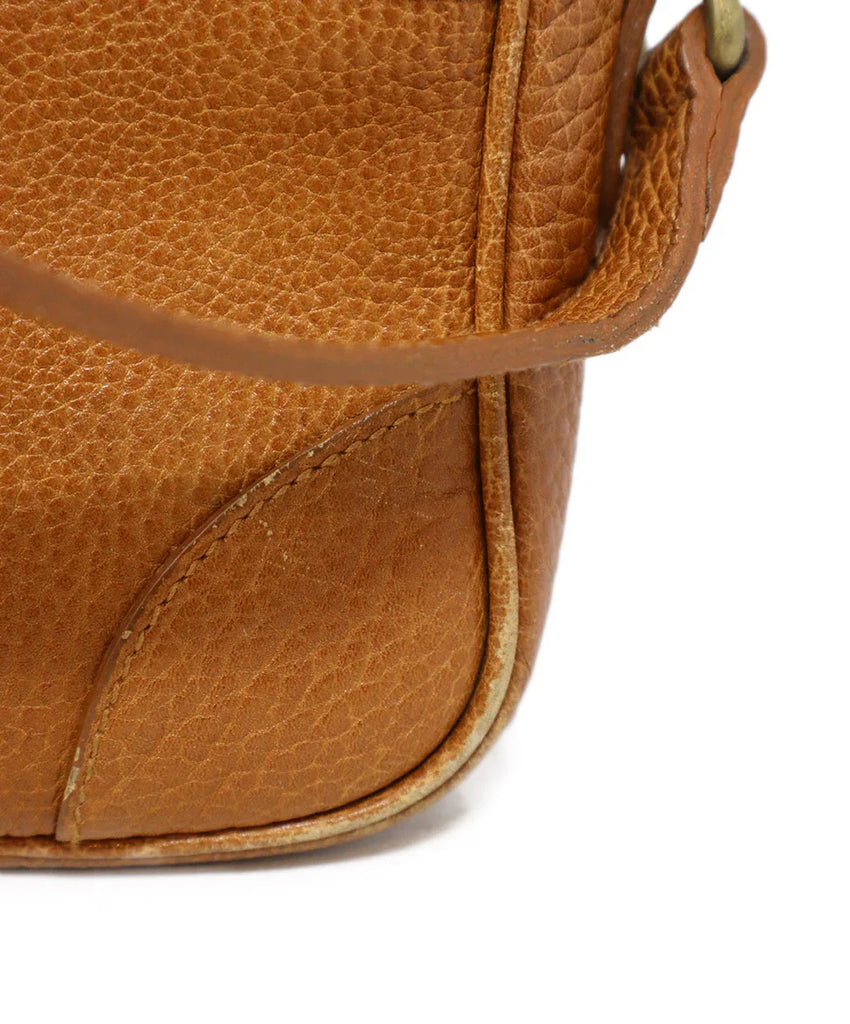 Ralph Lauren Brown Leather Crossbody - Michael's Consignment NYC