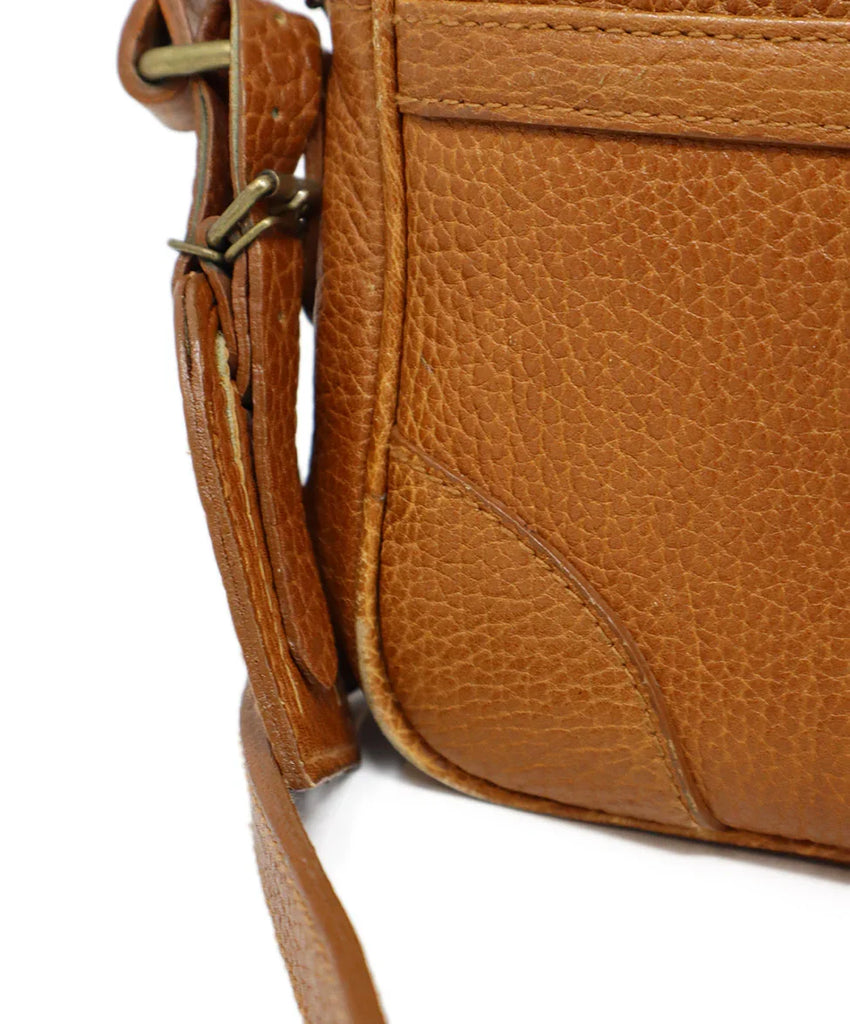 Ralph Lauren Brown Leather Crossbody - Michael's Consignment NYC