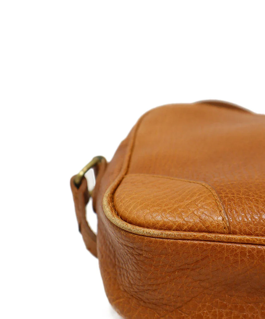 Ralph Lauren Brown Leather Crossbody - Michael's Consignment NYC