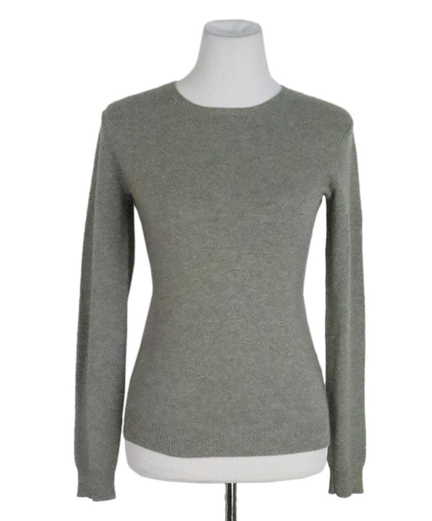 Ralph Lauren Grey Cashmere Sweater sz 4 - Michael's Consignment NYC
