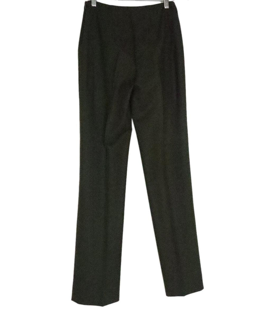 Ralph Lauren Olive Green Wool Pants sz 4 - Michael's Consignment NYC