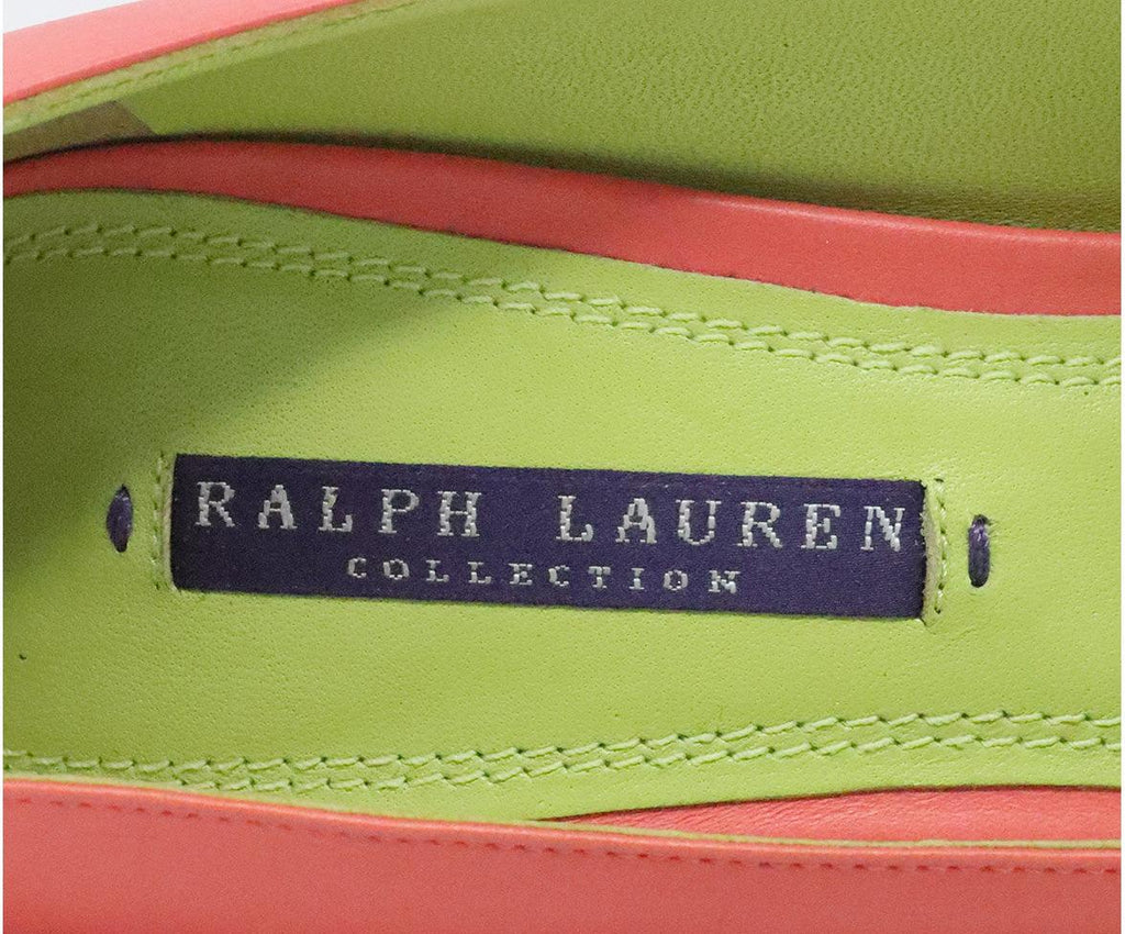 Ralph Lauren Pink Leather Heels sz 8.5 - Michael's Consignment NYC