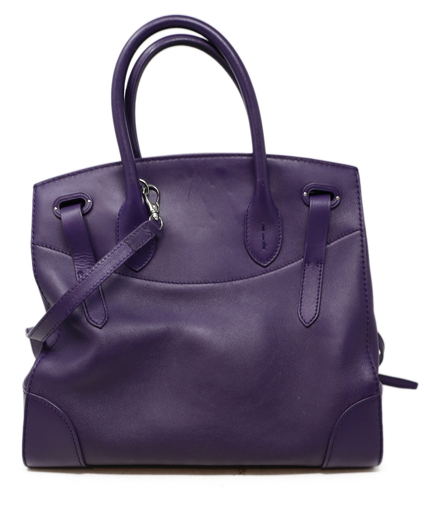 Ralph Lauren Purple Leather Ricky Bag 2