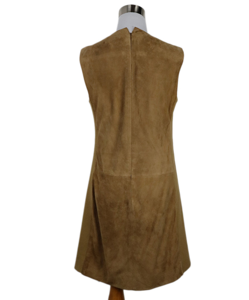 Ralph Lauren Tan Suede Sleeveless Dress 2