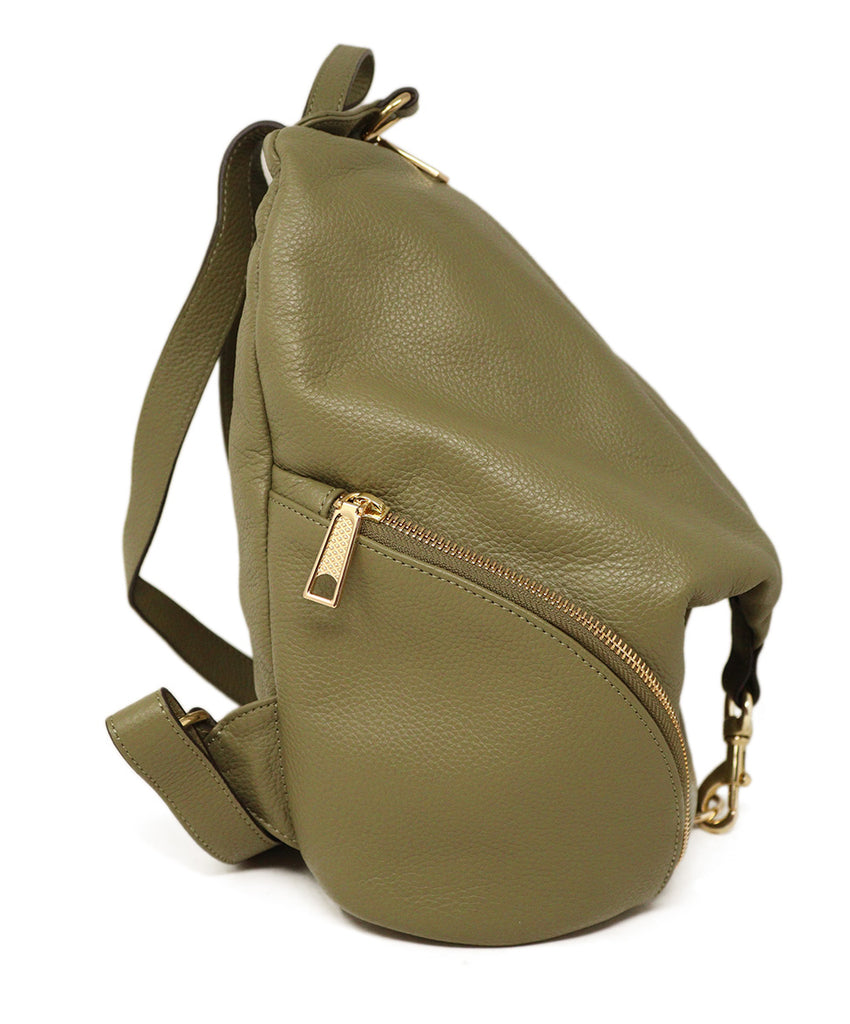 Rebecca Minkoff Olive Green Leather Julian Backpack 1