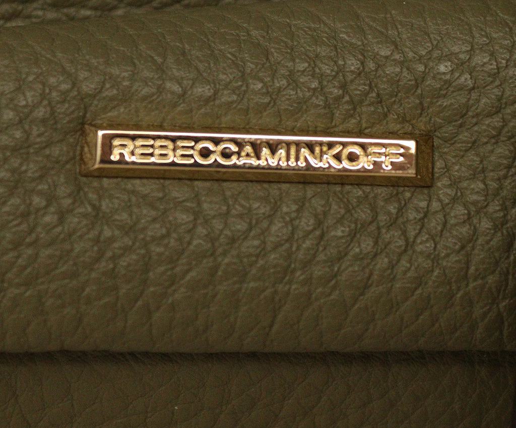 Rebecca Minkoff Olive Green Leather Julian Backpack 7
