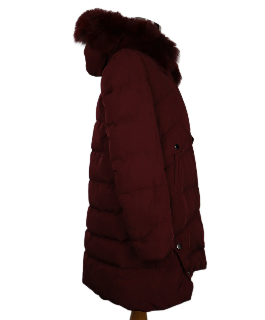 Red Quilted Coat 1