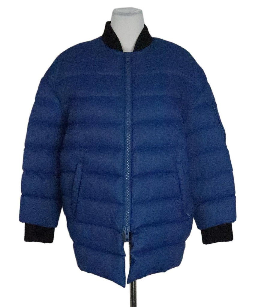 Red Valentino Blue Down Coat 