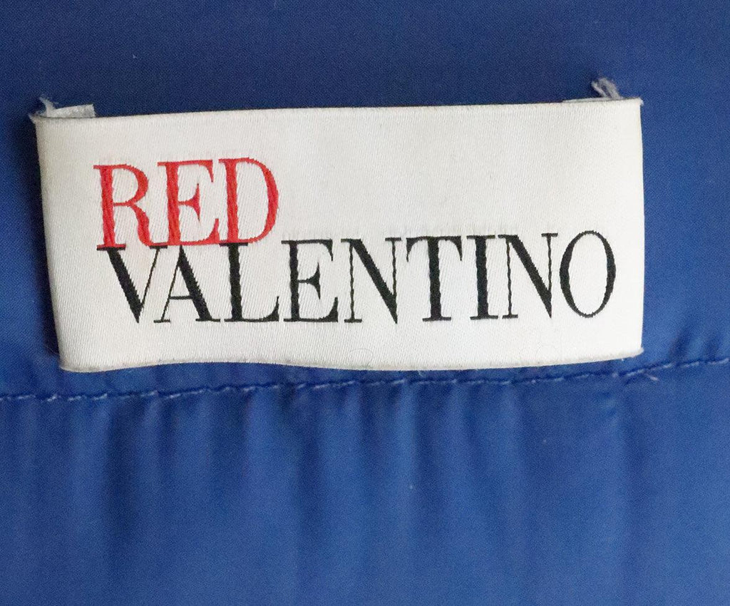 Red Valentino Blue Down Coat sz 8 - Michael's Consignment NYC