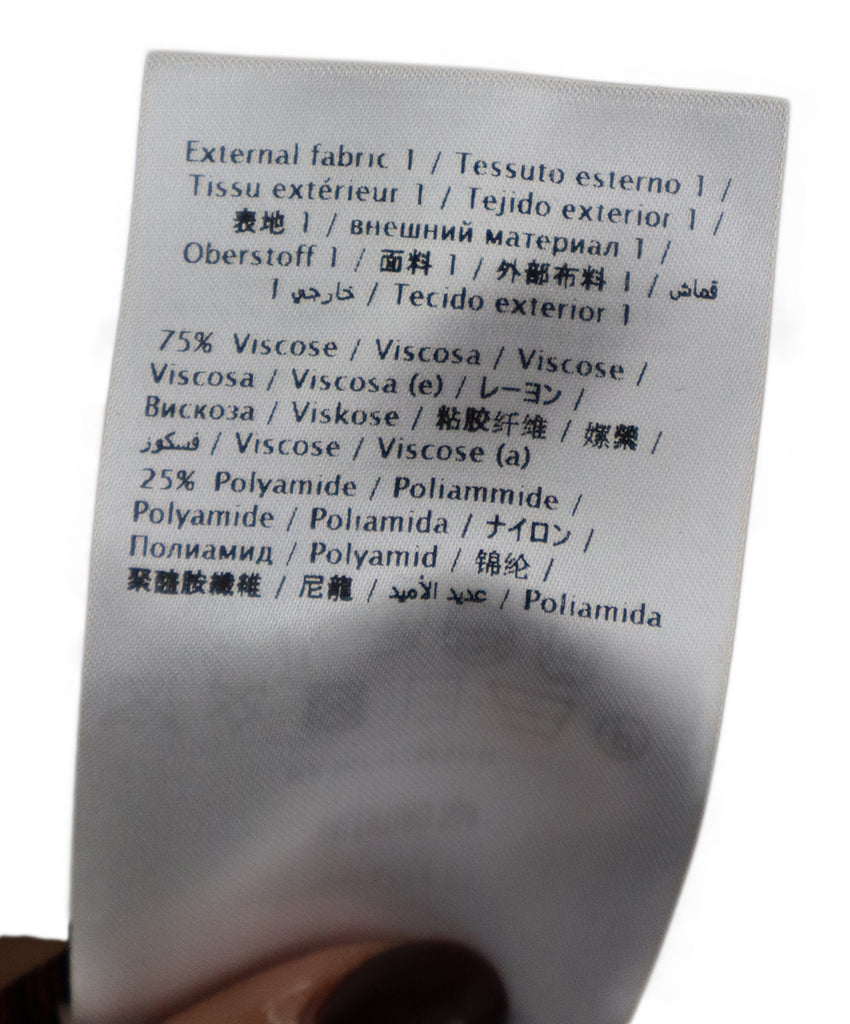 Red Valentino Red & Black Striped Ruffle Sweater 4