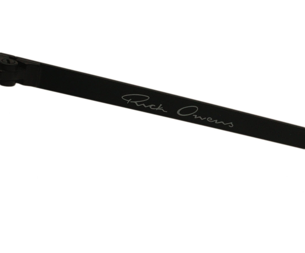 Rick Owens Brown Plastic Shield Sunglasses - Michael's Consignment NYC