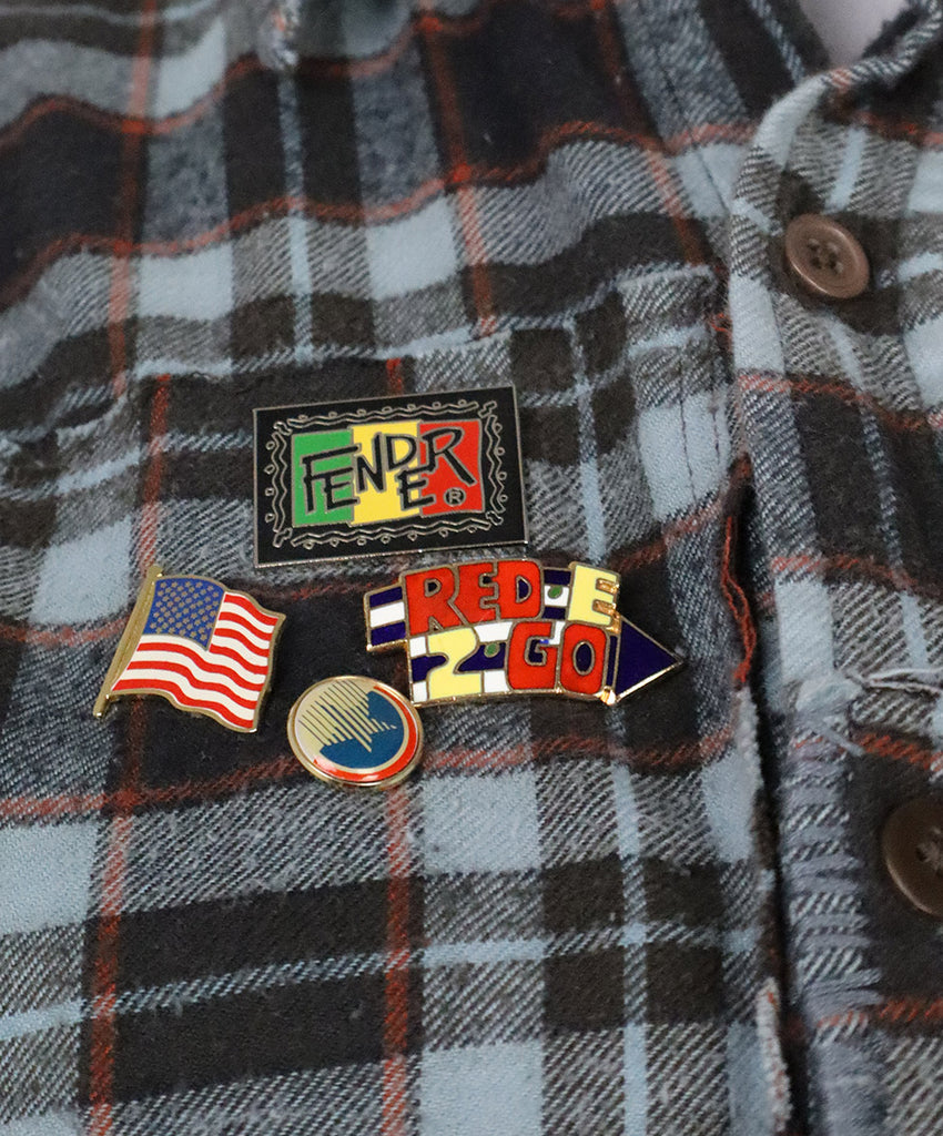 Riley Blue & Red Plaid Flannel Shirt 4