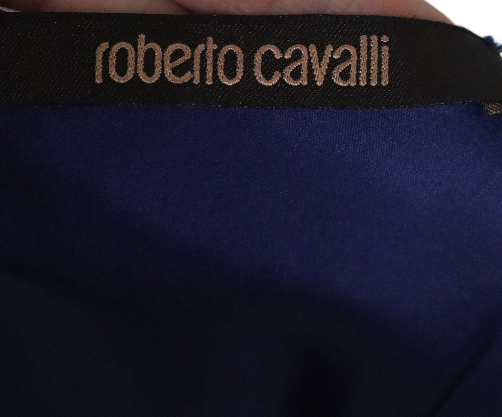 Roberto Cavalli Multicolor Silk Dress 3