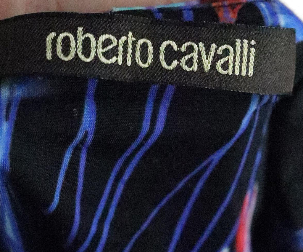 Roberto Cavalli Multicolor Print Dress sz 6 - Michael's Consignment NYC