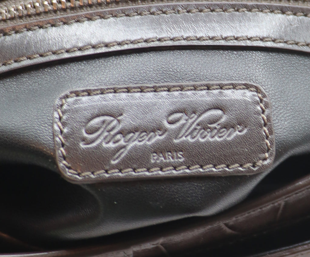 Roger Vivier Crocodile Shoulder Bag 8