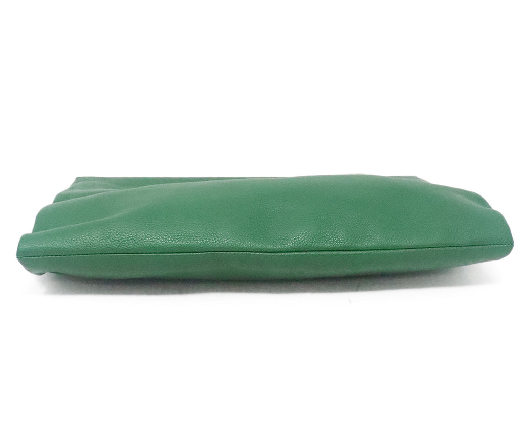 Roger Vivier Green Leather Clutch 3