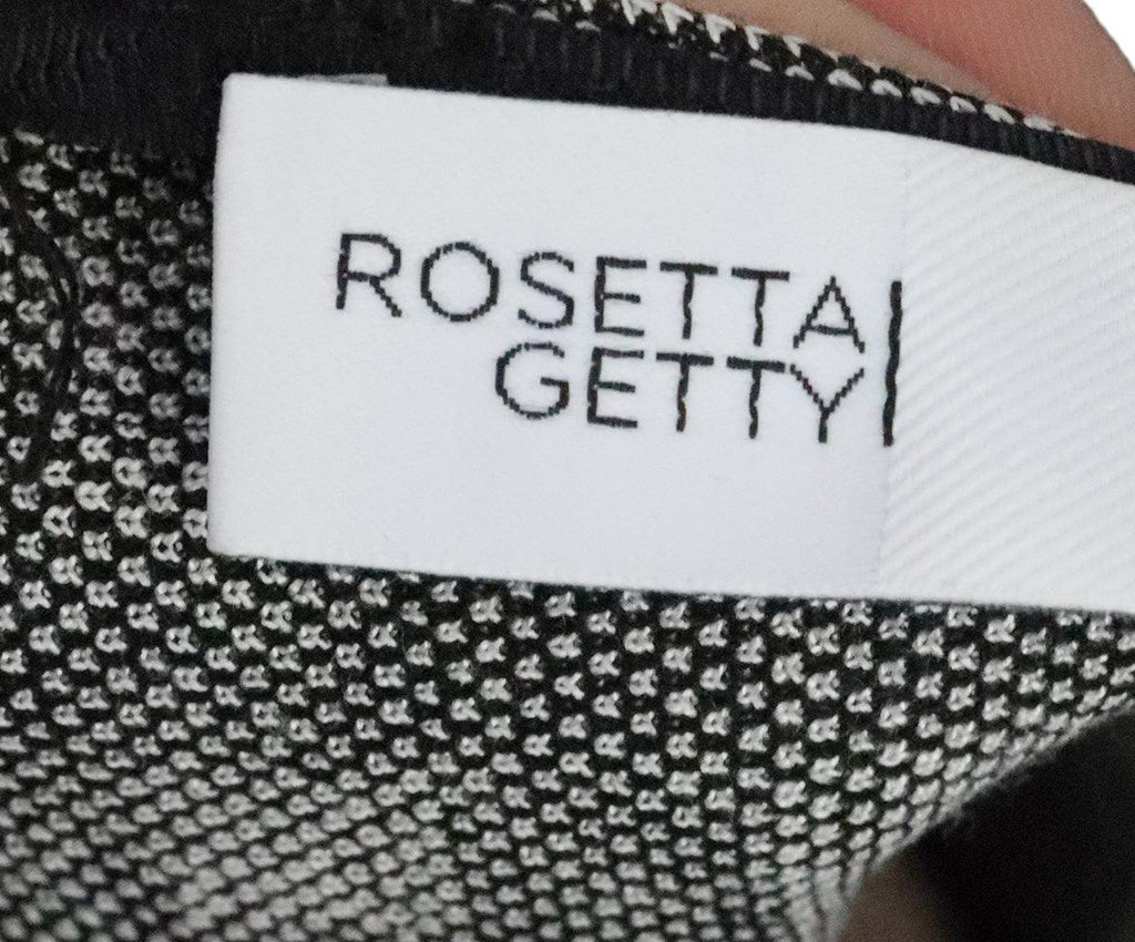 Rosetta Getty B&W Check Top sz 8 - Michael's Consignment NYC