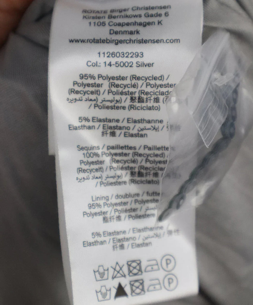 Rotate Silver Sequin Evening Dress sz 12 - Michael's Consignment NYC