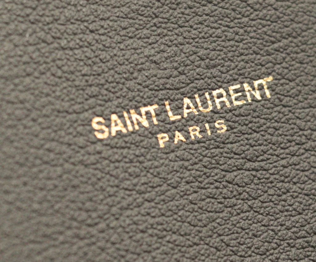 Saint Laurent Black Leather Tote - Michael's Consignment NYC