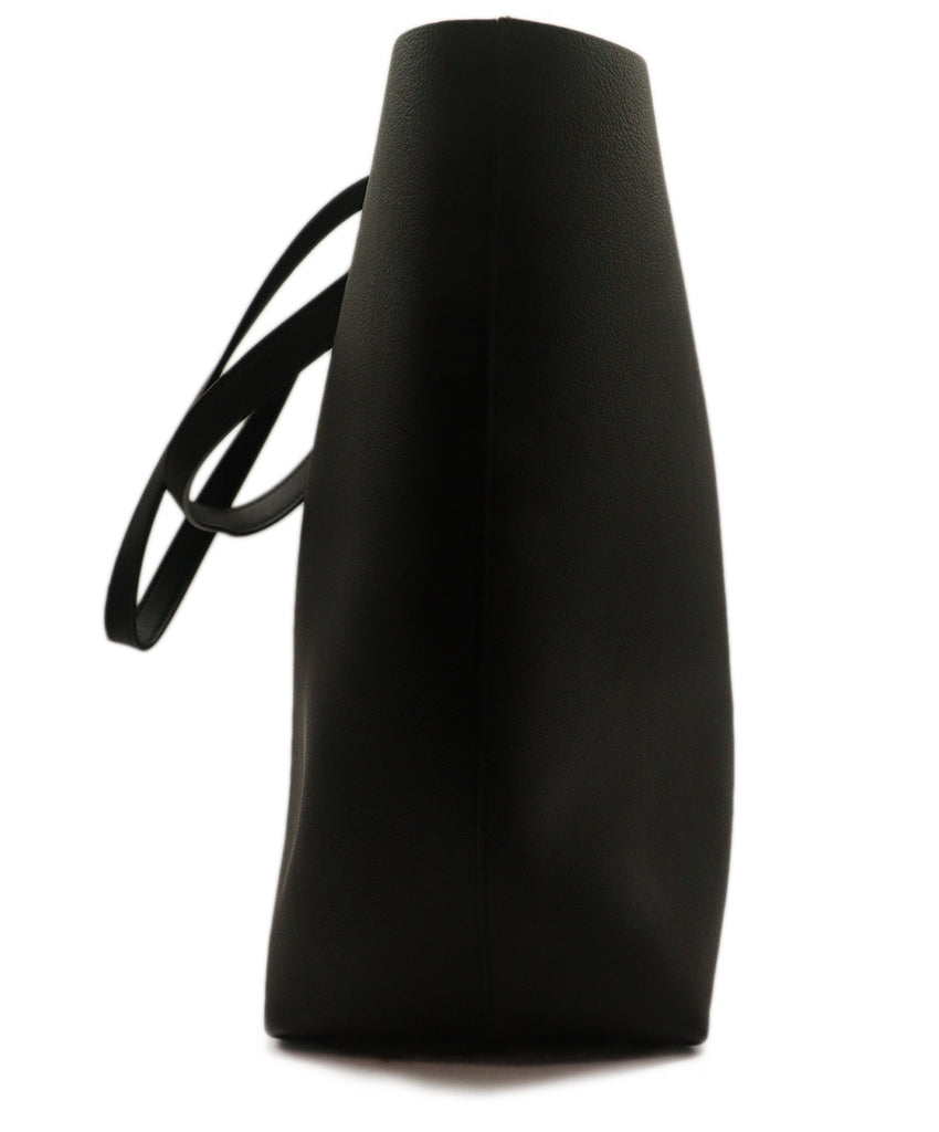 Saint Laurent Black Leather Tote - Michael's Consignment NYC