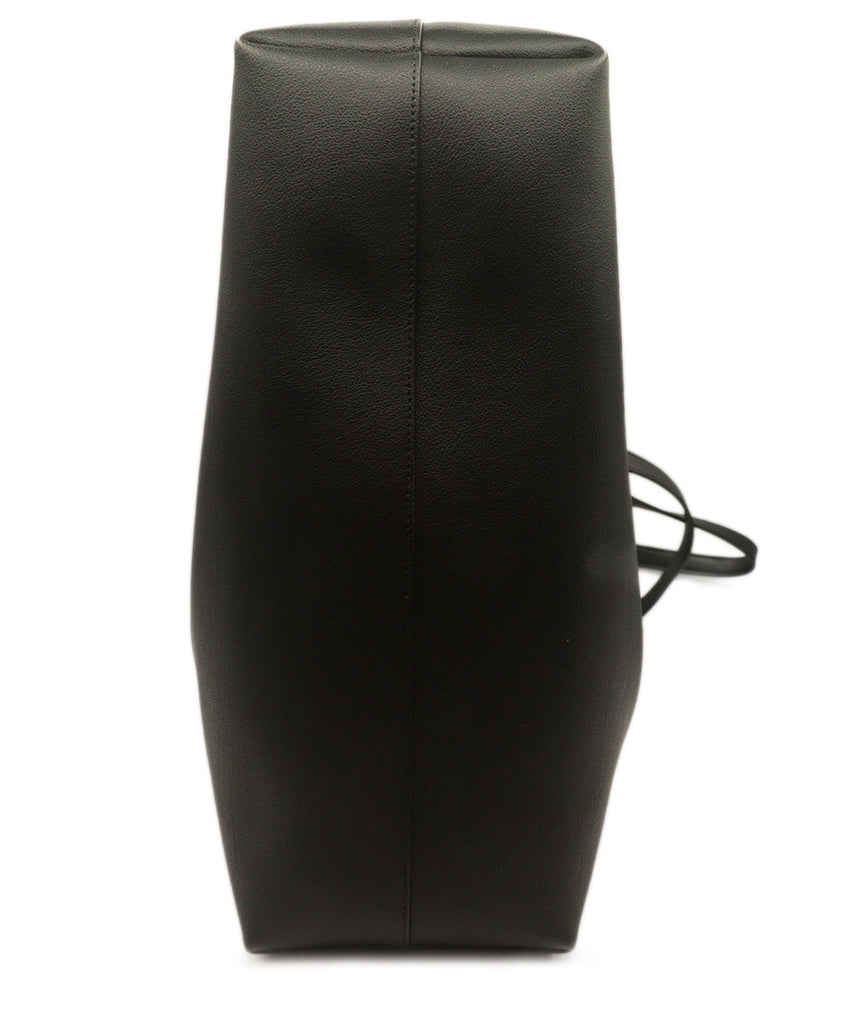 Saint Laurent Black Leather Tote - Michael's Consignment NYC