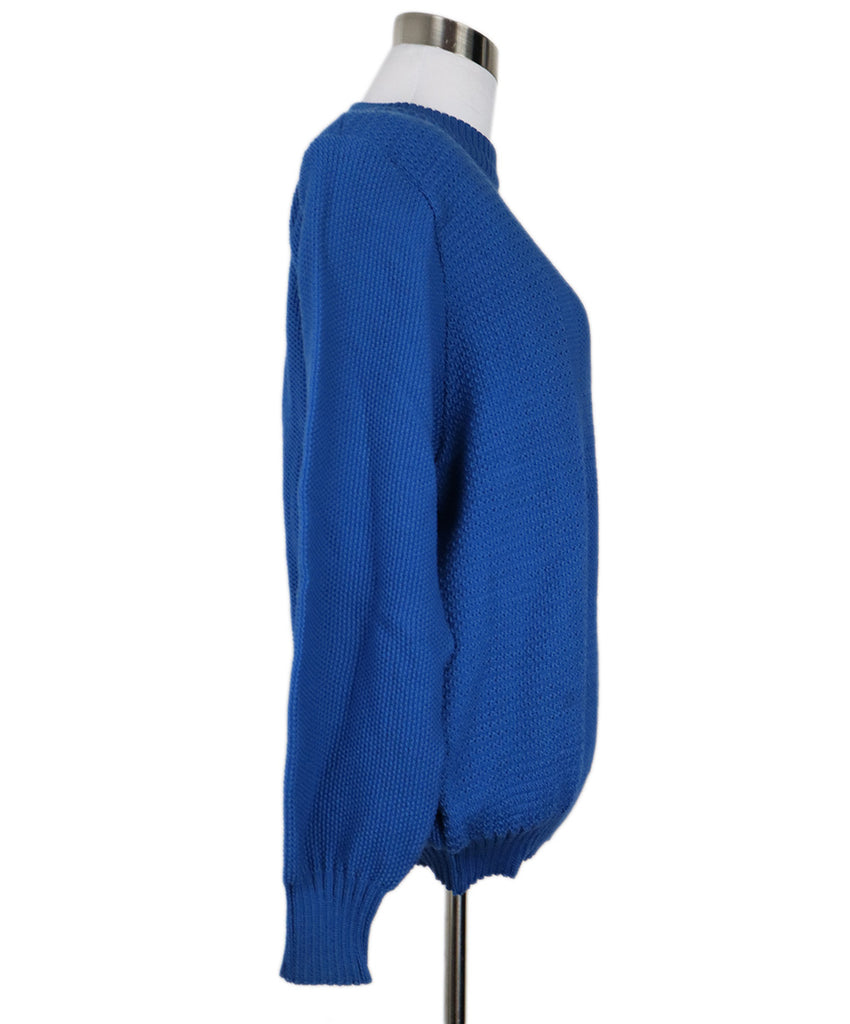 Saint Laurent Vintage Blue Wool Sweater 1