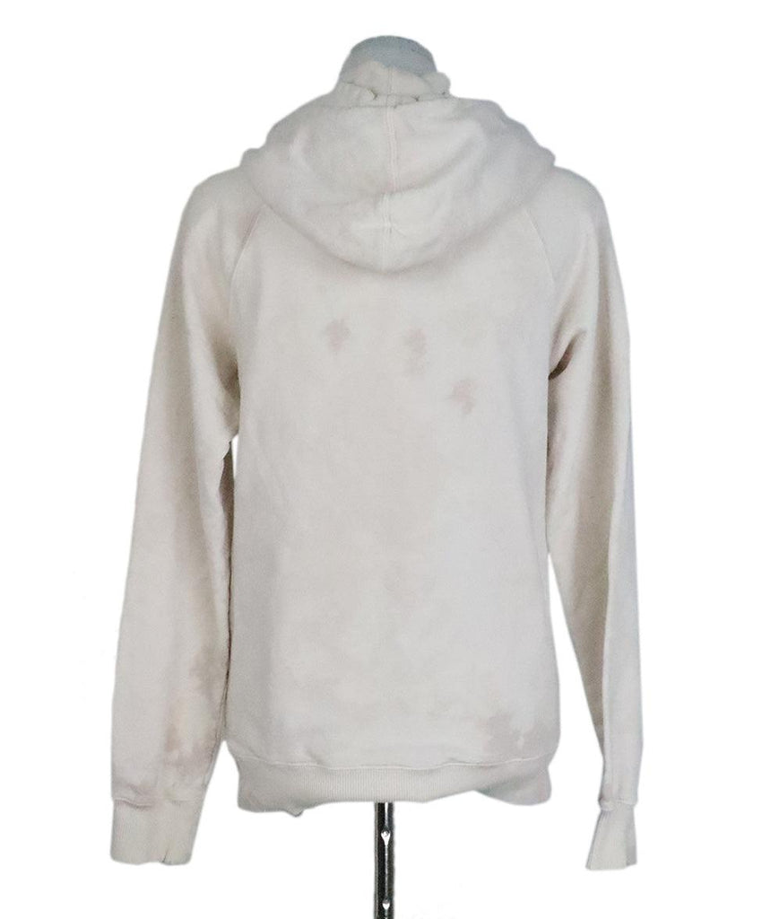 Saint Laurent Neutral Distressed Hoodie sz 2 - Michael's Consignment NYC
