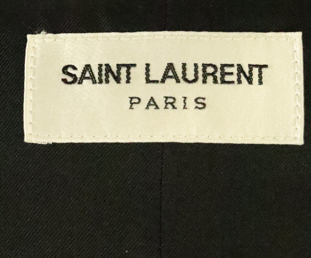 Saint Laurent Navy Wool Jacket 3