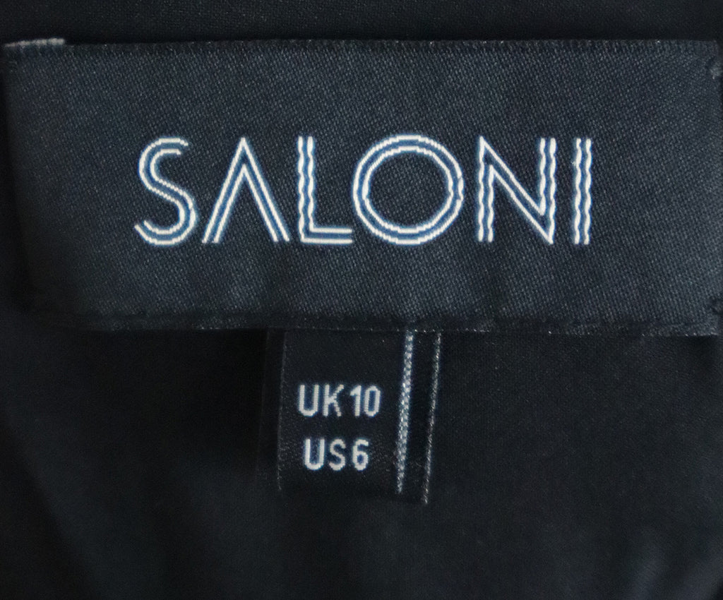 Saloni Multicolor Polka Dot Dress sz 6 - Michael's Consignment NYC