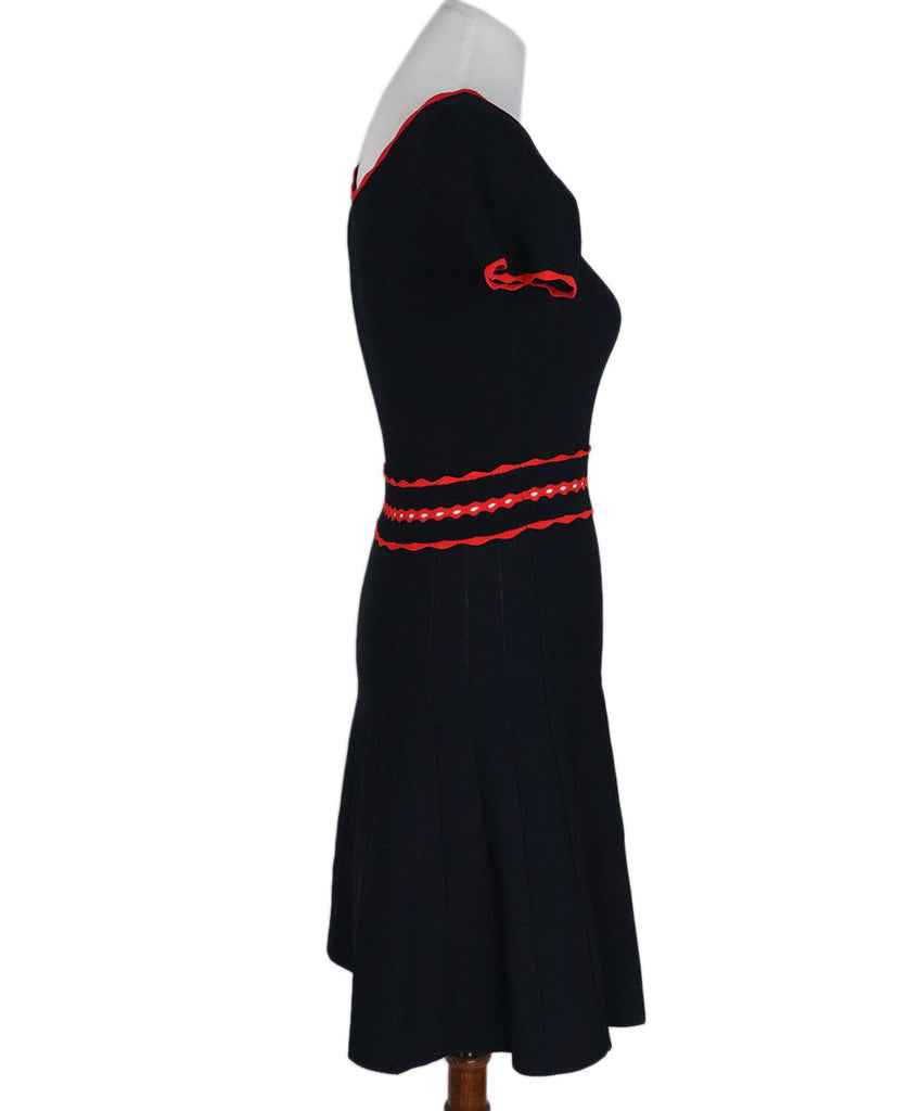Sandro Navy Polyester Dress 1