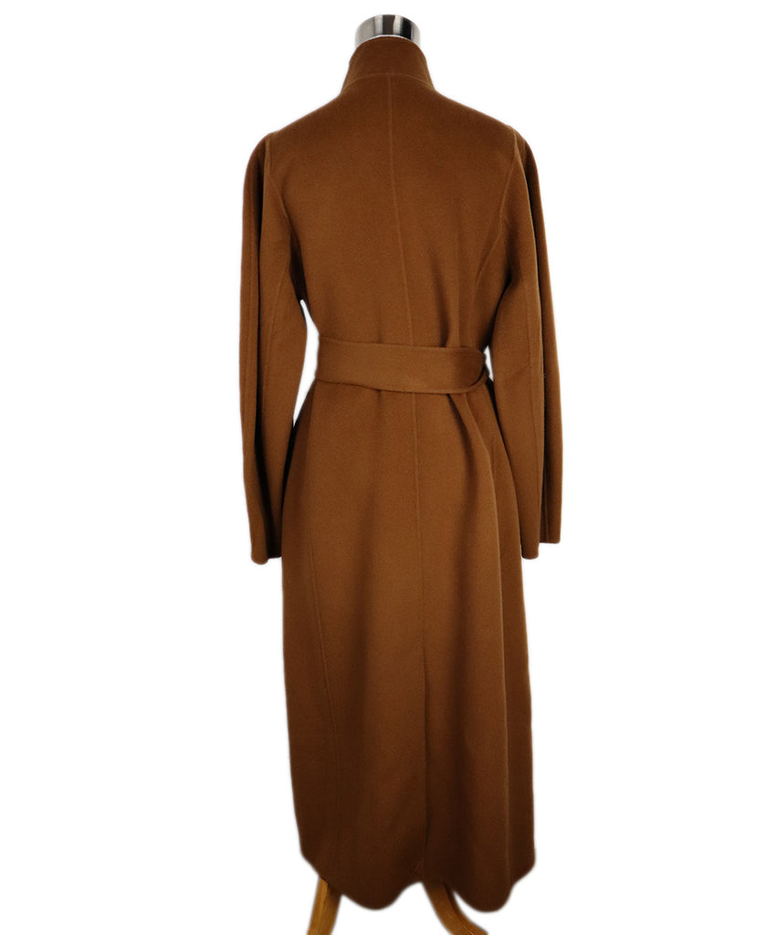 Sea Brown Wool Coat 2