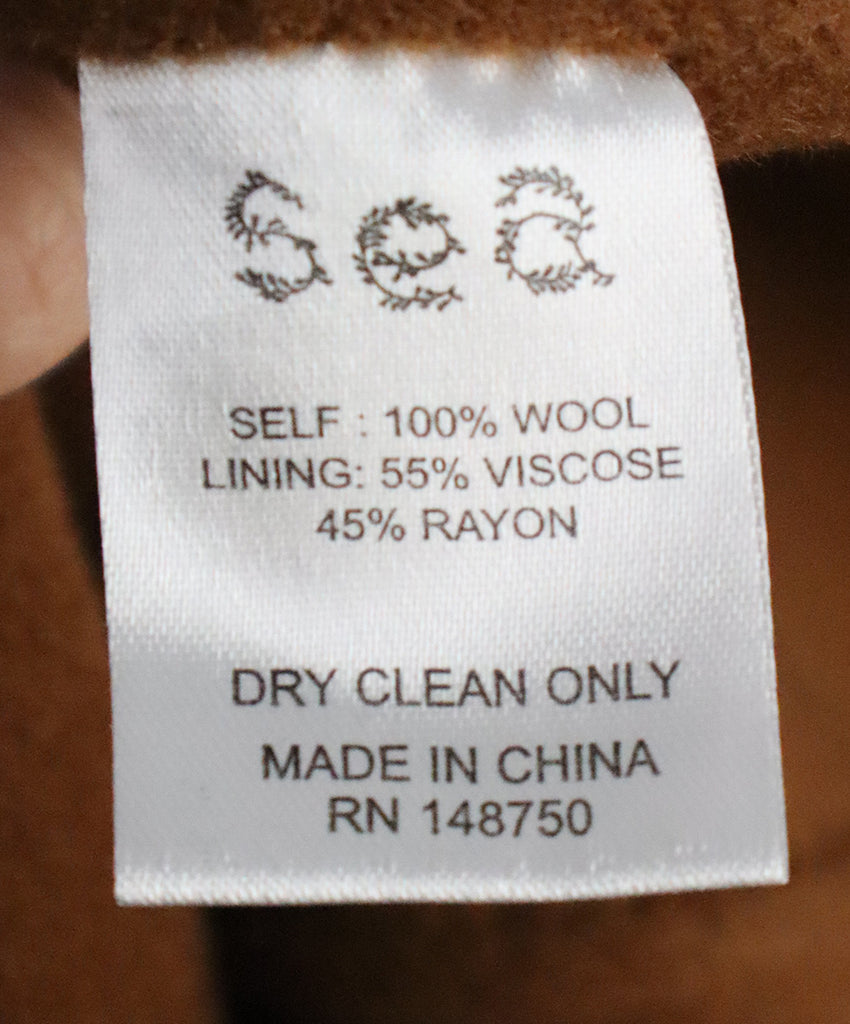 Sea Brown Wool Coat 4