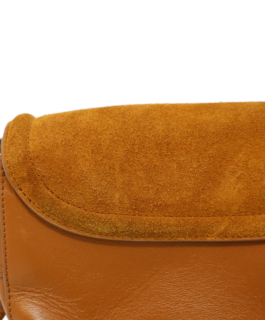 See By Chloe Tobacco Leather & Suede Crossbody 7