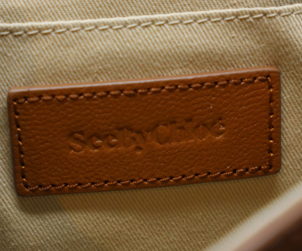 See By Chloe Tobacco Leather & Suede Crossbody 6