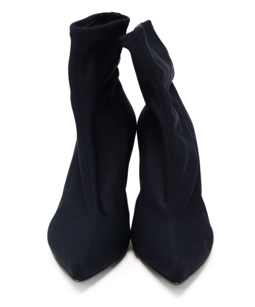 Sergio Rossi Black Spandex Booties 3