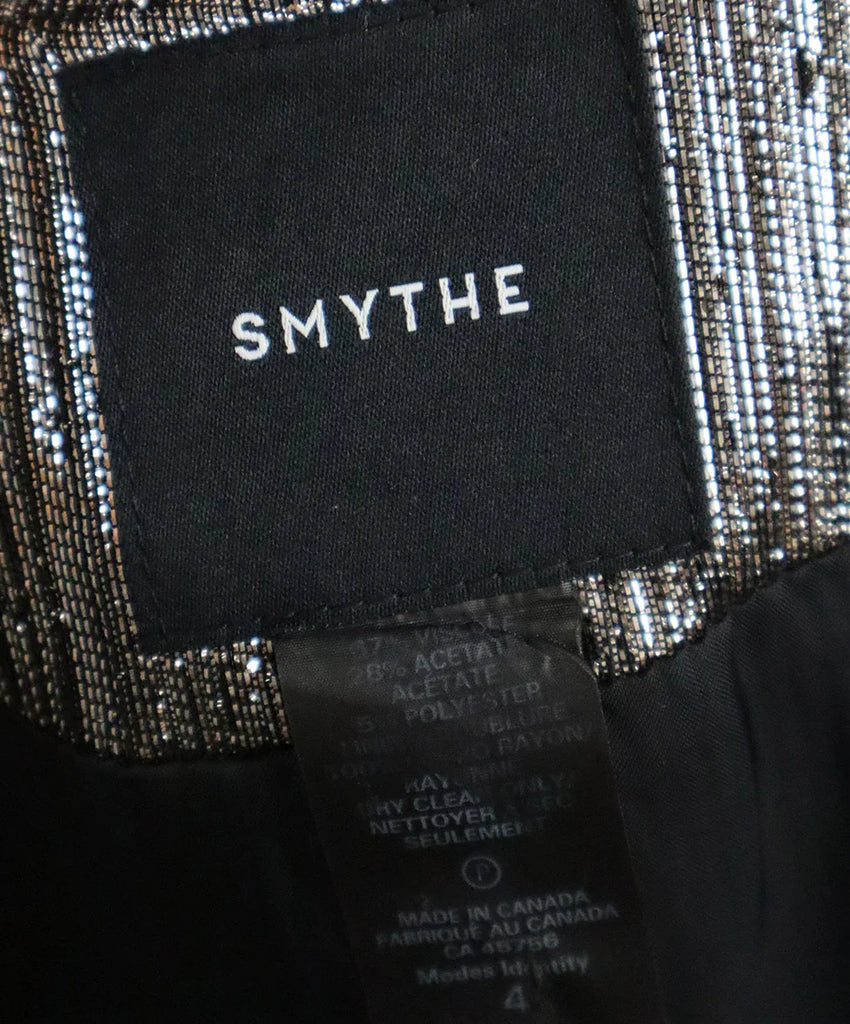 Smythe Silver Blazer sz 4 - Michael's Consignment NYC