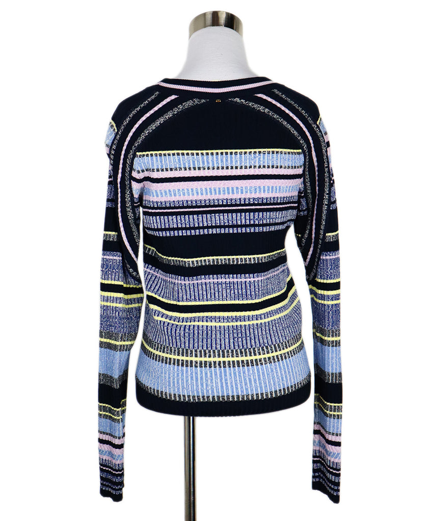 Sportmax Blue Purple & Yellow Striped Sweater 2