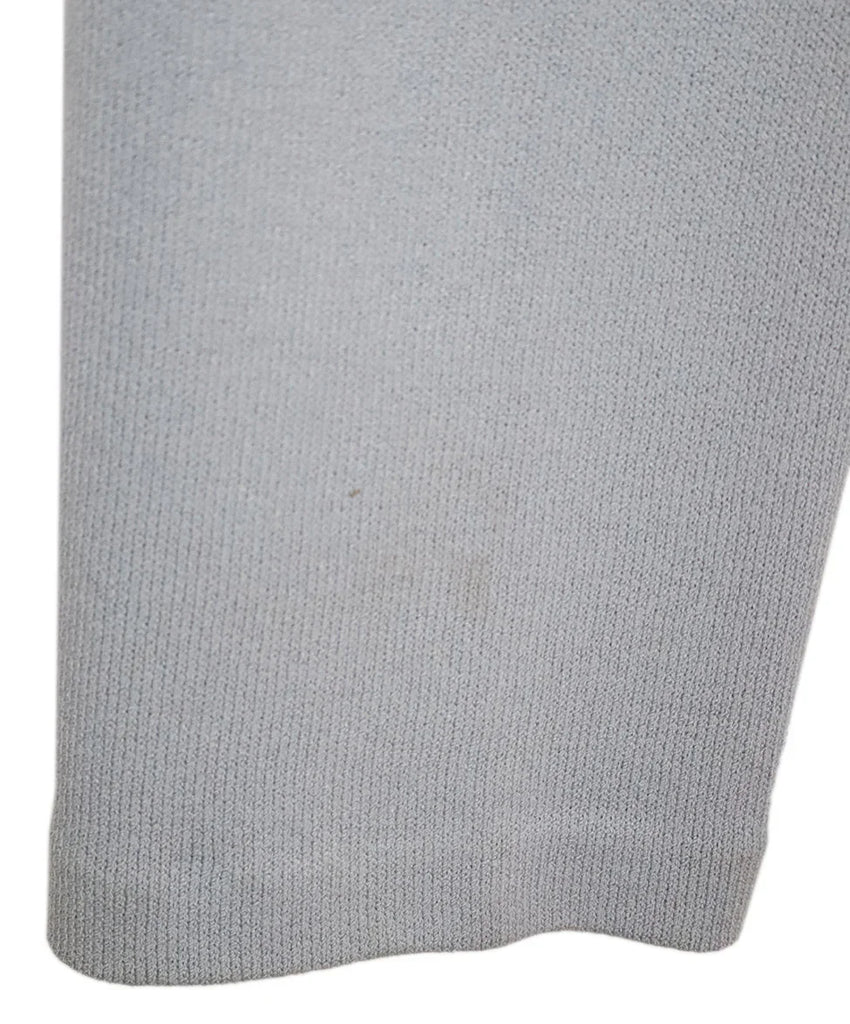 St. John Pale Blue Wool Knit Pants sz 8 - Michael's Consignment NYC