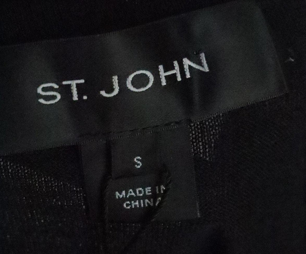 St. John Black Wool Cardigan sz 6 - Michael's Consignment NYC