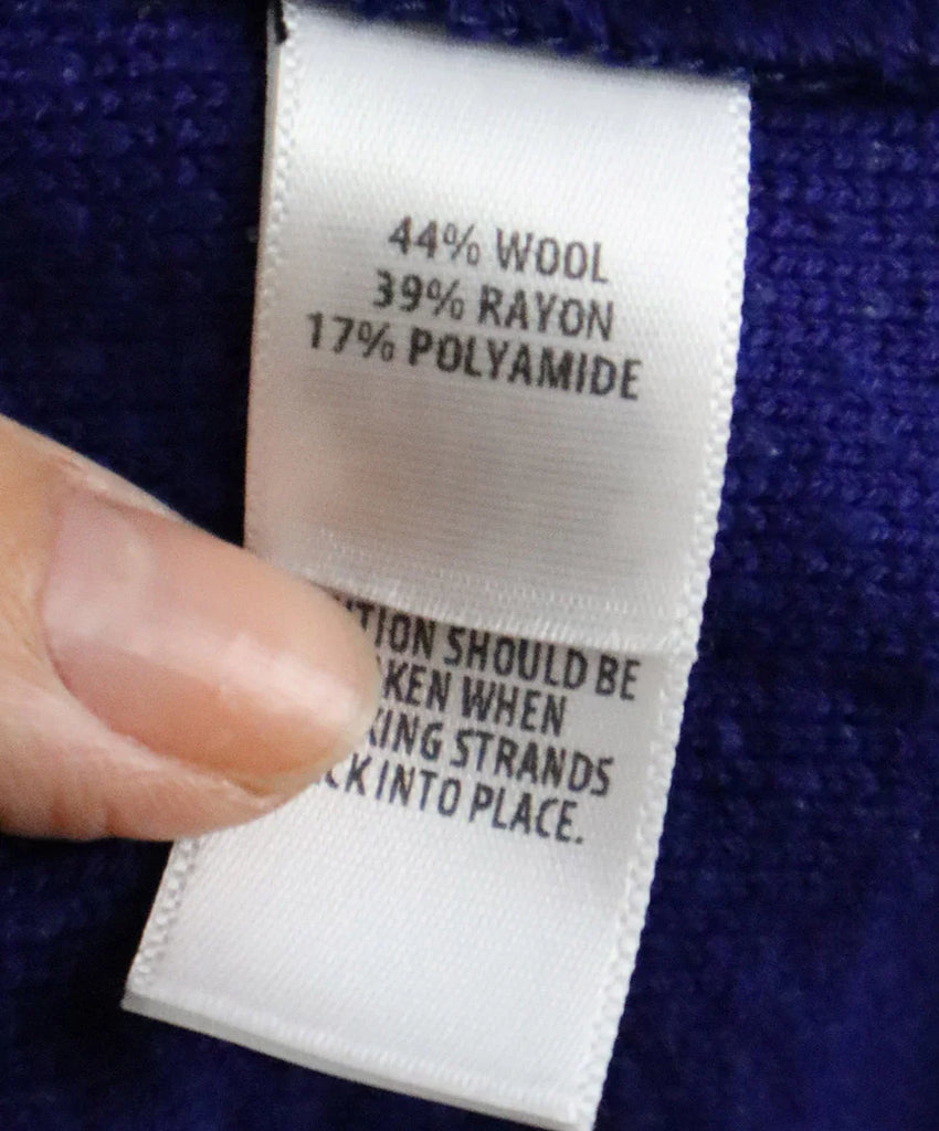 St. John Blue Wool Jacket sz 12 - Michael's Consignment NYC