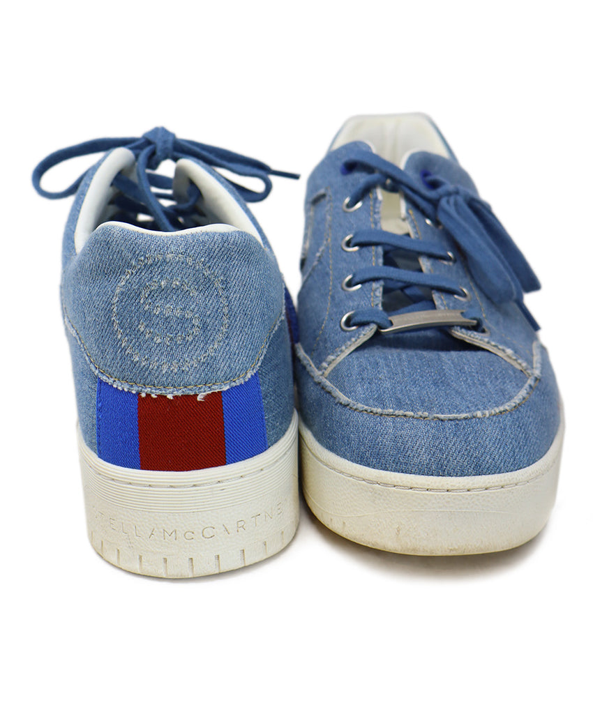 Stella McCartney Blue Denim Sneakers 2