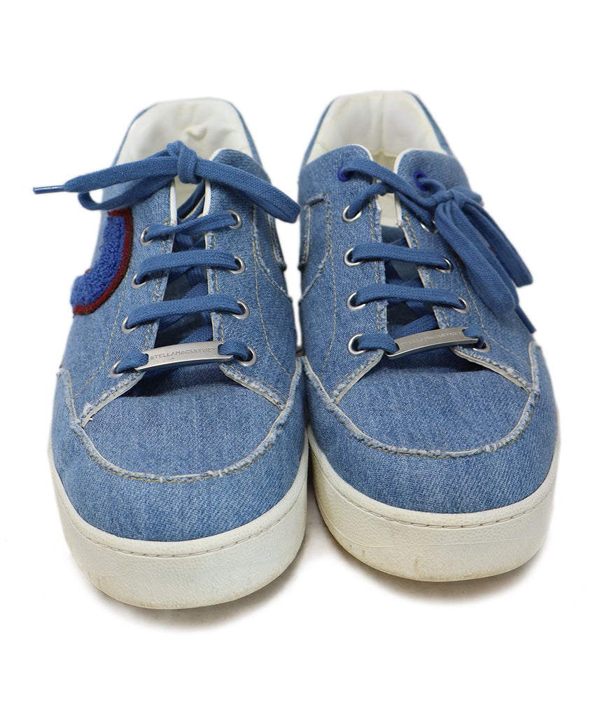 Stella McCartney Blue Denim Sneakers 3